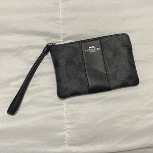 Coach Monogram Wristlet Wallet Coin Purse NWT